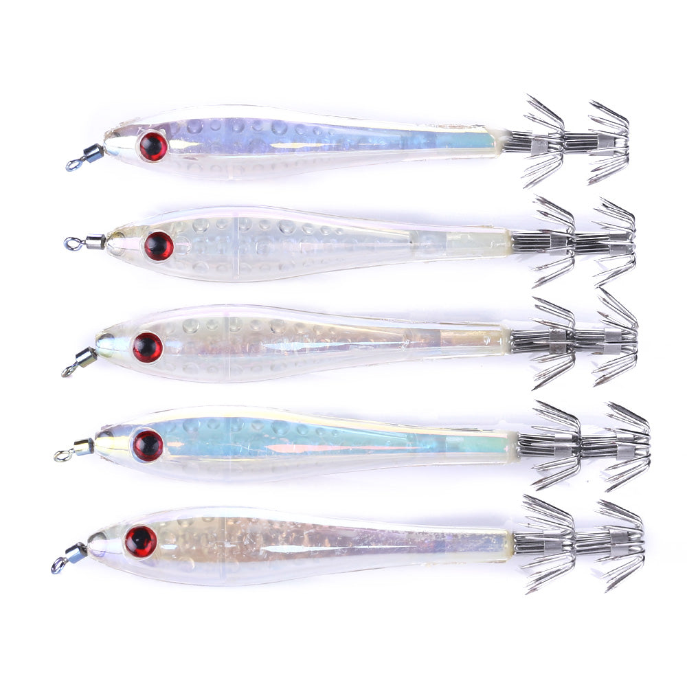 9.5CM 6G Custom Squid Jigs Japanese Squid Jig Hard Squid Lure Jig Plastic