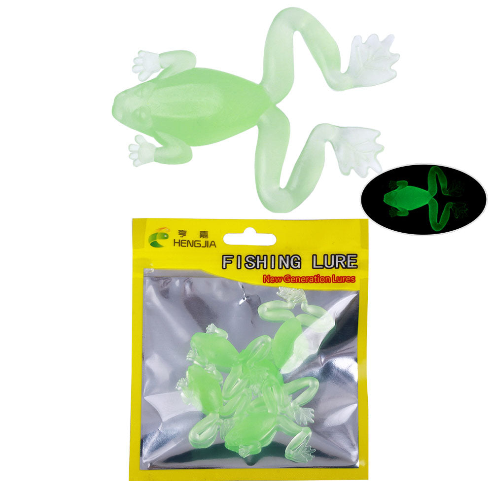 5.5CM Soft Frog Bait, 5pcs/bag