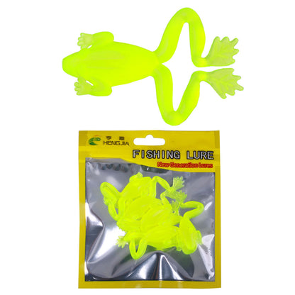 5.5CM Soft Frog Bait, 5pcs/bag