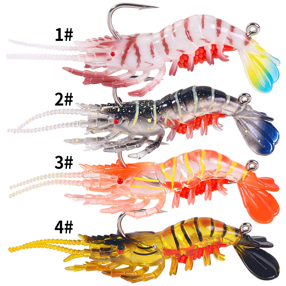 HENGJIA [NEW]86mm 7.9g Fishing Lures Prawn Shrimps Baits SO220