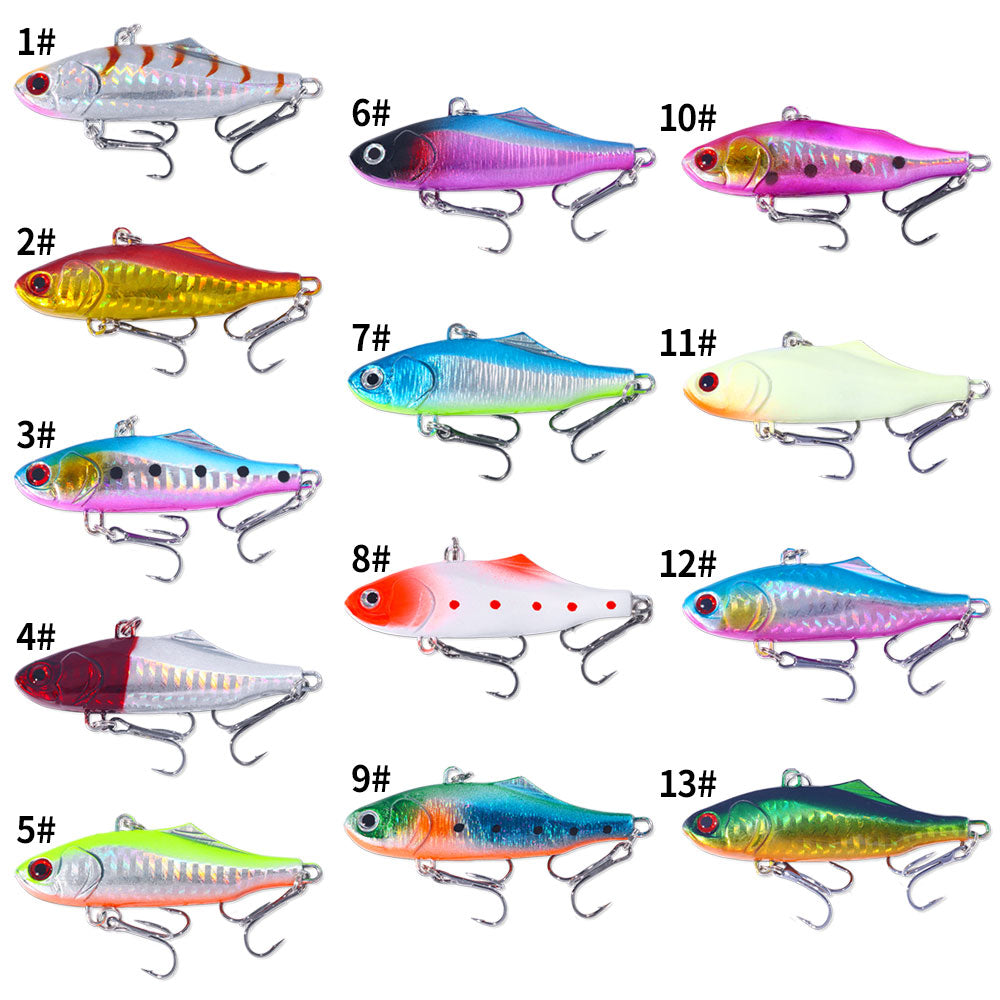 7CM 24GVIB Lures All Swim Layer