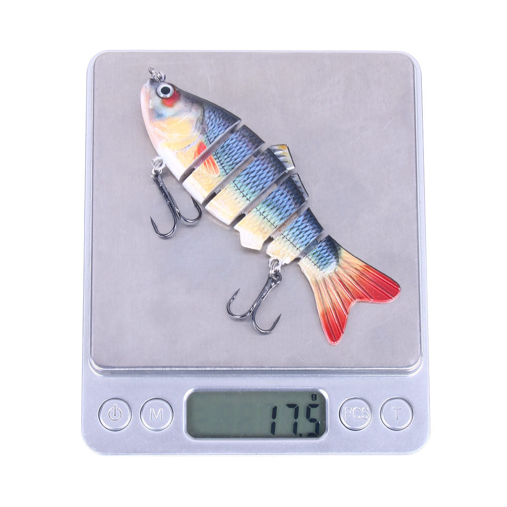 HENGJIA 10CM 18G 6 Section Lure Segment Jointed Swimbait