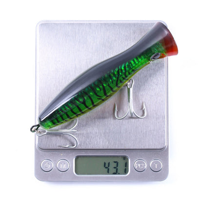 6pcs set 13cm 43g HENGJIA Big Popper Lure Popper Lures Fishing Lure Bait