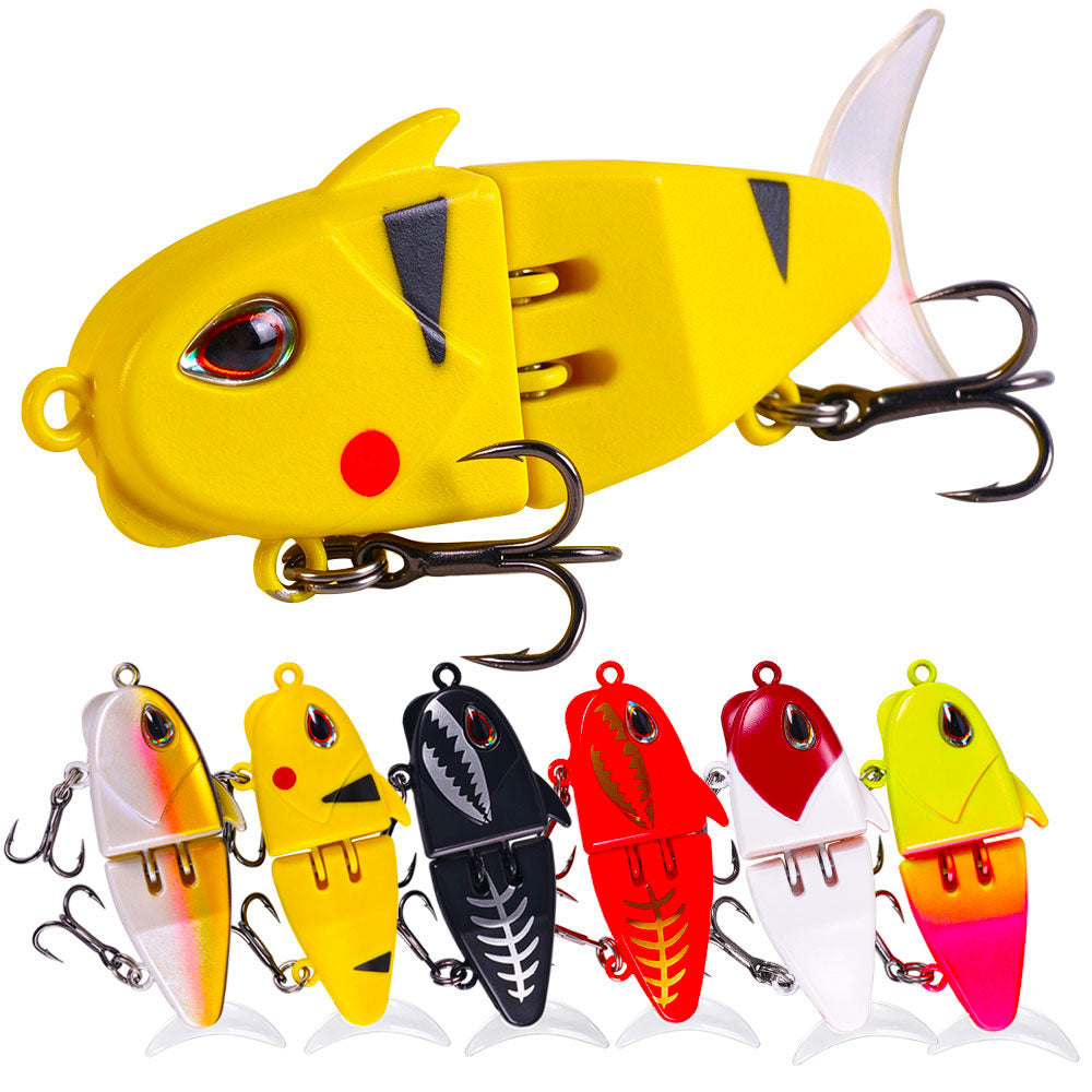 HENGJIA [NEW] 60mm 7.9G Small Jointed Swimbait Lure Bait JM076