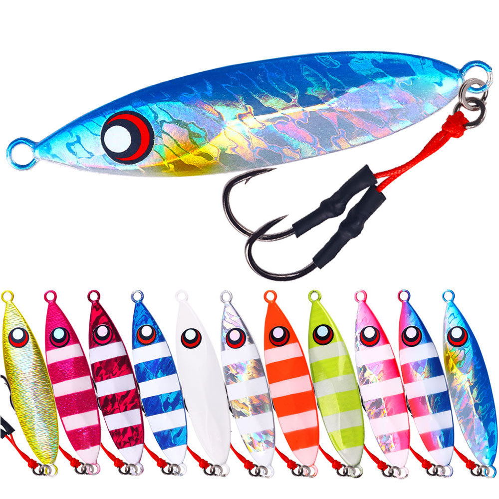 40G 60G 100G 120G Lead Bait Spoon Fishing Lure