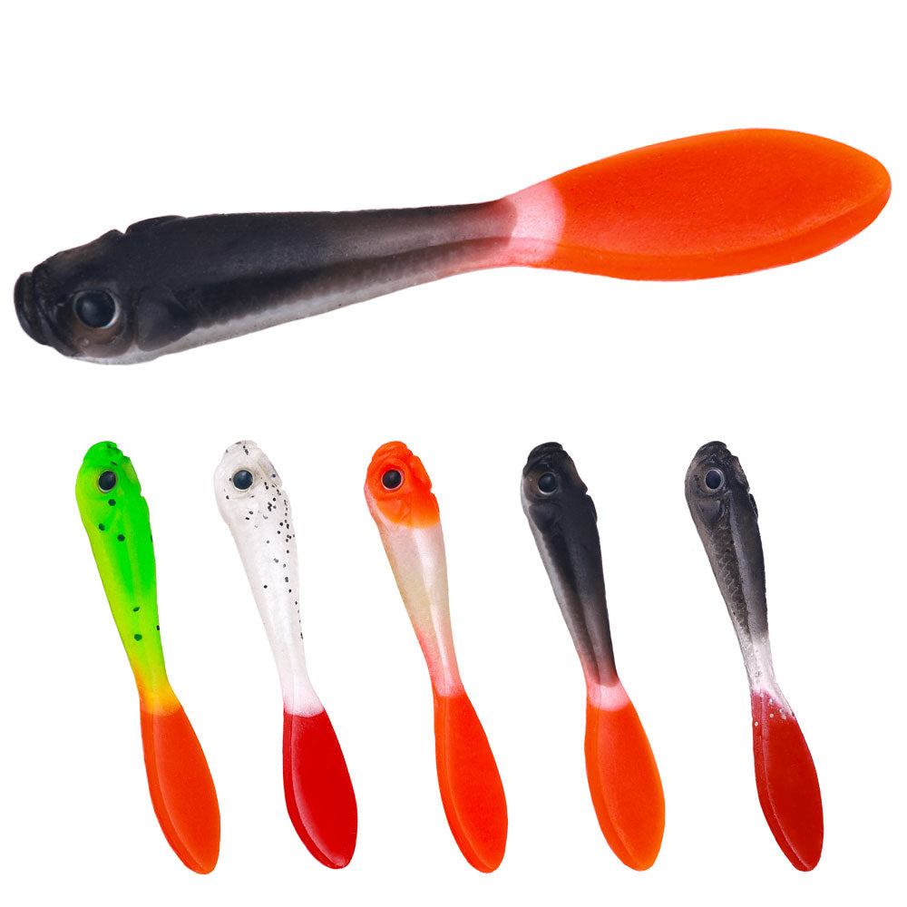 7cm 2.2g Soft Lures Silicone Bait Soft Lures Silicone Bait Plastic Minnow Fishing Lure for Jig Hooks – Hengjia fishing gear