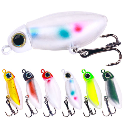 4CM 2.5G Soft Worm Topwater Lure