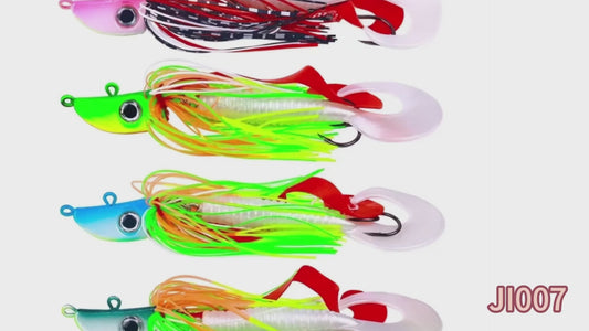5/7oz Lead Head Jig Hooks Soft Lures
