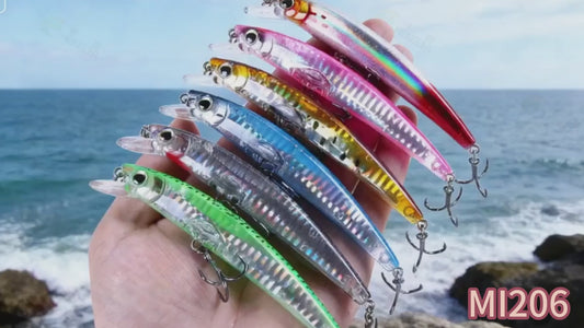 4 5/7in 1/2oz Minnow Lure MI206