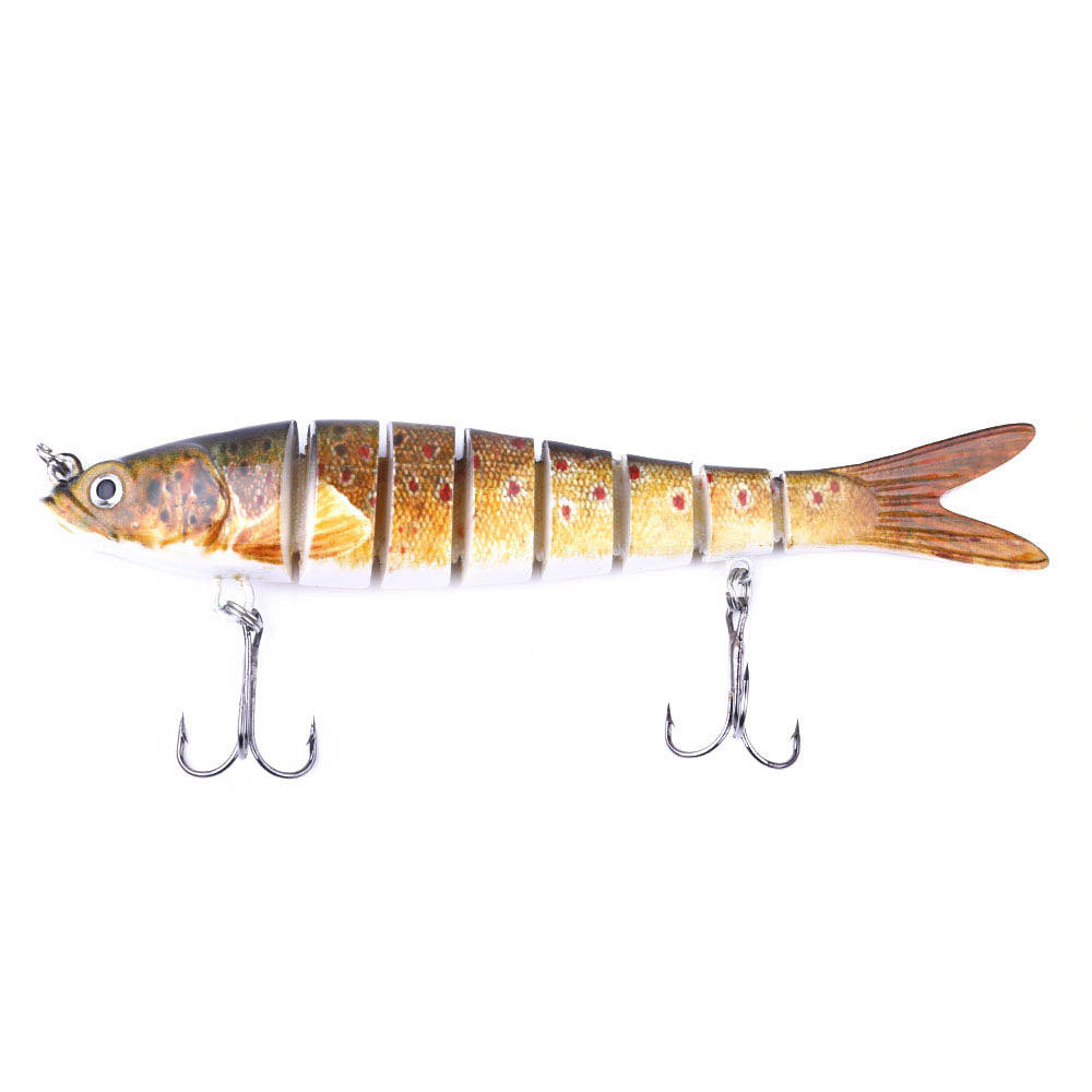 6cm/8cm/10cm Rigged Minnow Soft Lures Swim Shad Swimbaits Lead Head Jig Hooks Topwater Lures Spinnerbait Crankbait for Bass,Walleye,Pike,etc
