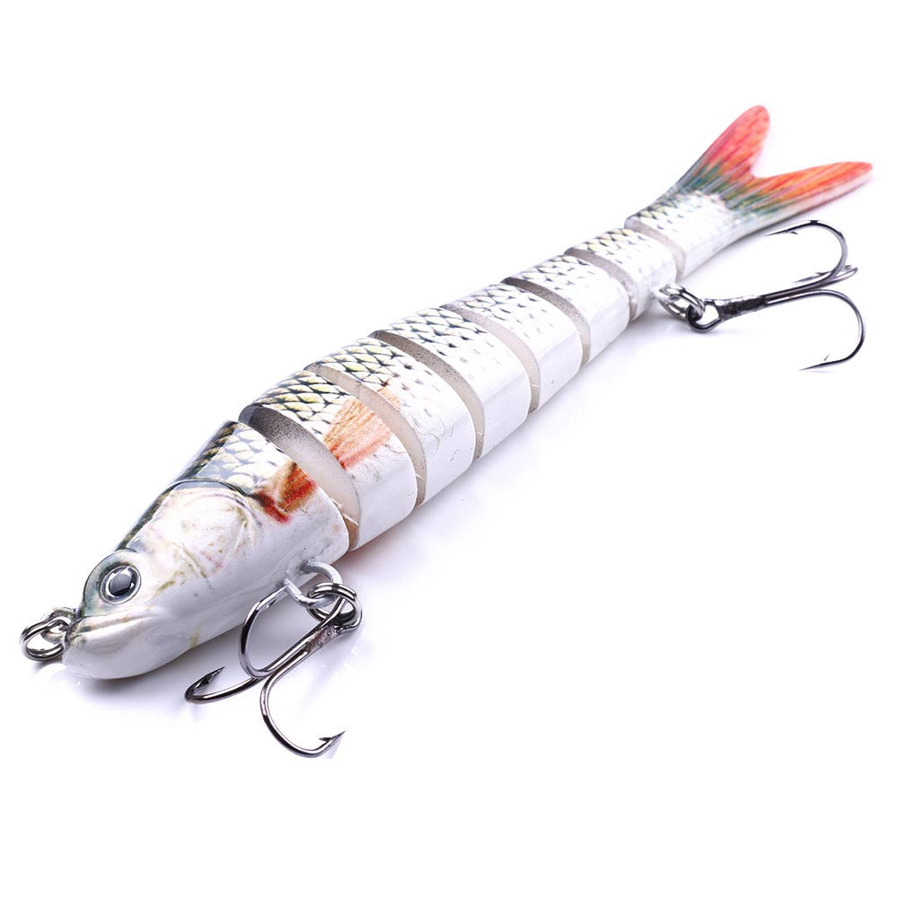 5cm/2.5g Mini Multi Jointed Swimbait Fishing Lure set 6 Segments Flexible Fish  Bait Swimbait Bionic Crankbait Tackle For Bass