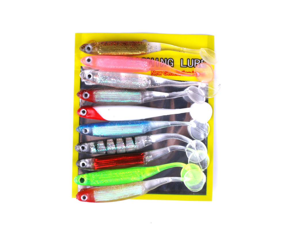 10pcs-Paddle-Tail-Swimbaits-and-Lizard-Lure-Fishing-Worms-HENGJIA