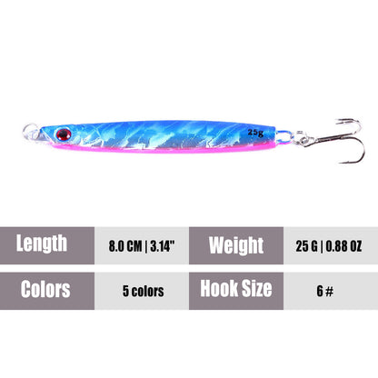 3 1/7in 8/9oz Lead Bait Lures