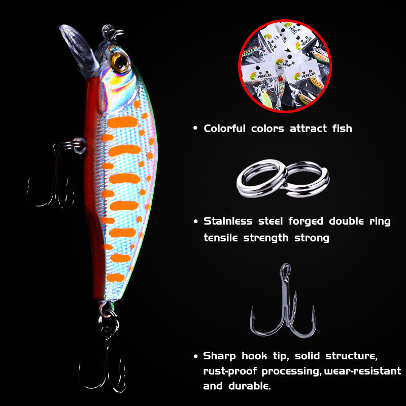 Fishing Lures - Fishing Lure 5 Colors 5cm 6.5g Hard Bait Minnow