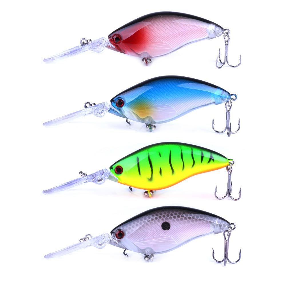 Fly Fishing Lure Set With Hard Bait, Jia Crankbait Lures, Wobbler