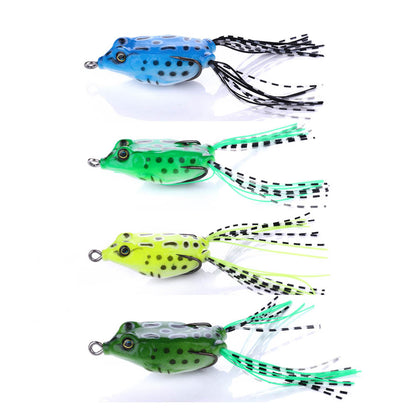 Custom Fishing Lure Fish Tackle Isca Artificial Sapo Soft PVC Frog
