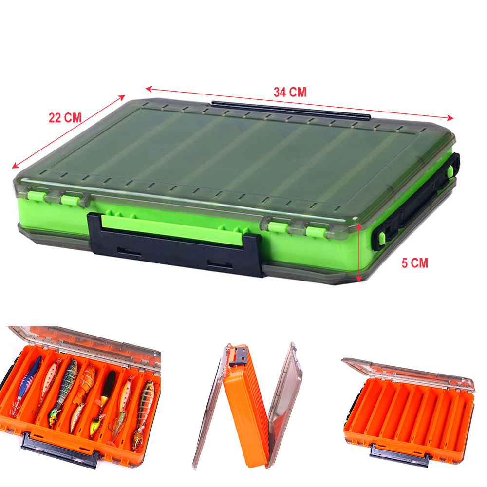 Multifunctional Fishing Tackle Box With 4 Tiers Portable Lure