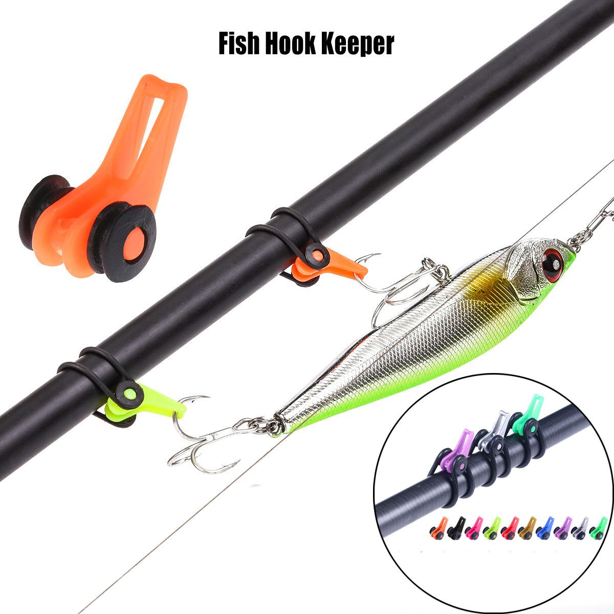 Fish Hook Keeper for Rod