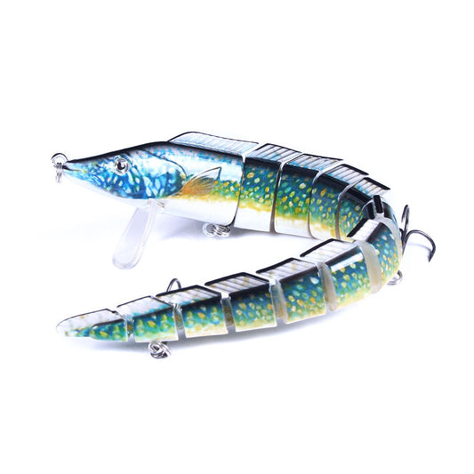 Jointed Lures, 6 Multi Section Baits For Bass