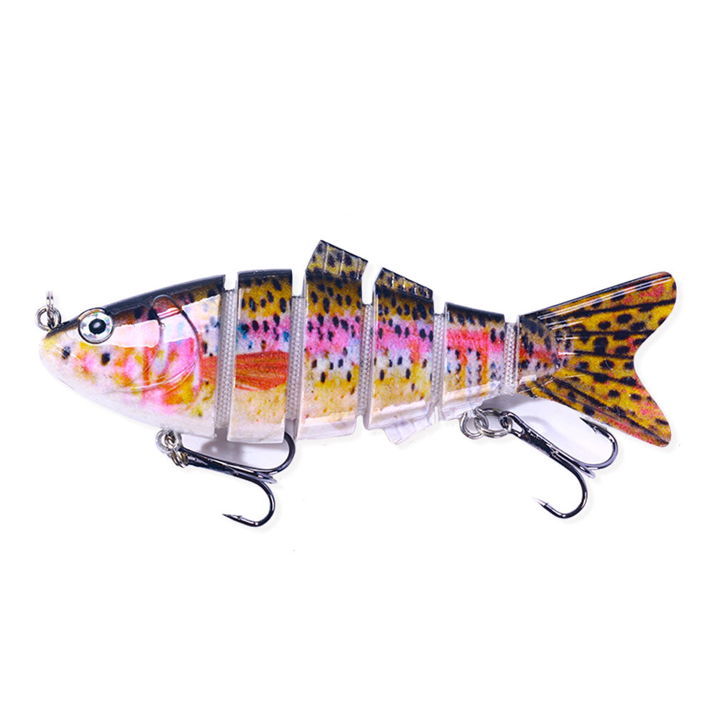 High Quality K1636 Ultralight Fishing Lures 9cm/7g Multi Jointed