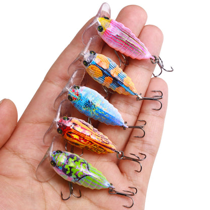 4cm 4g Cicada Topwater Lure 3D