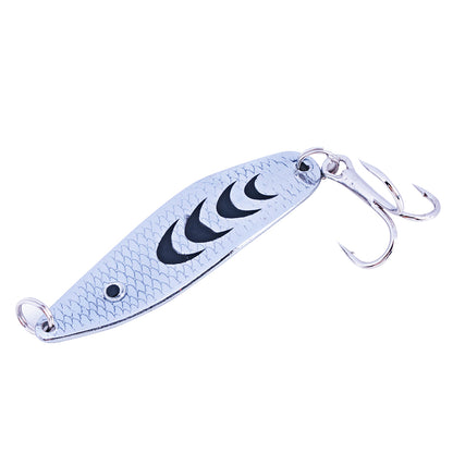 5CM 6.8G Metal Spoon Lures with Mix Color