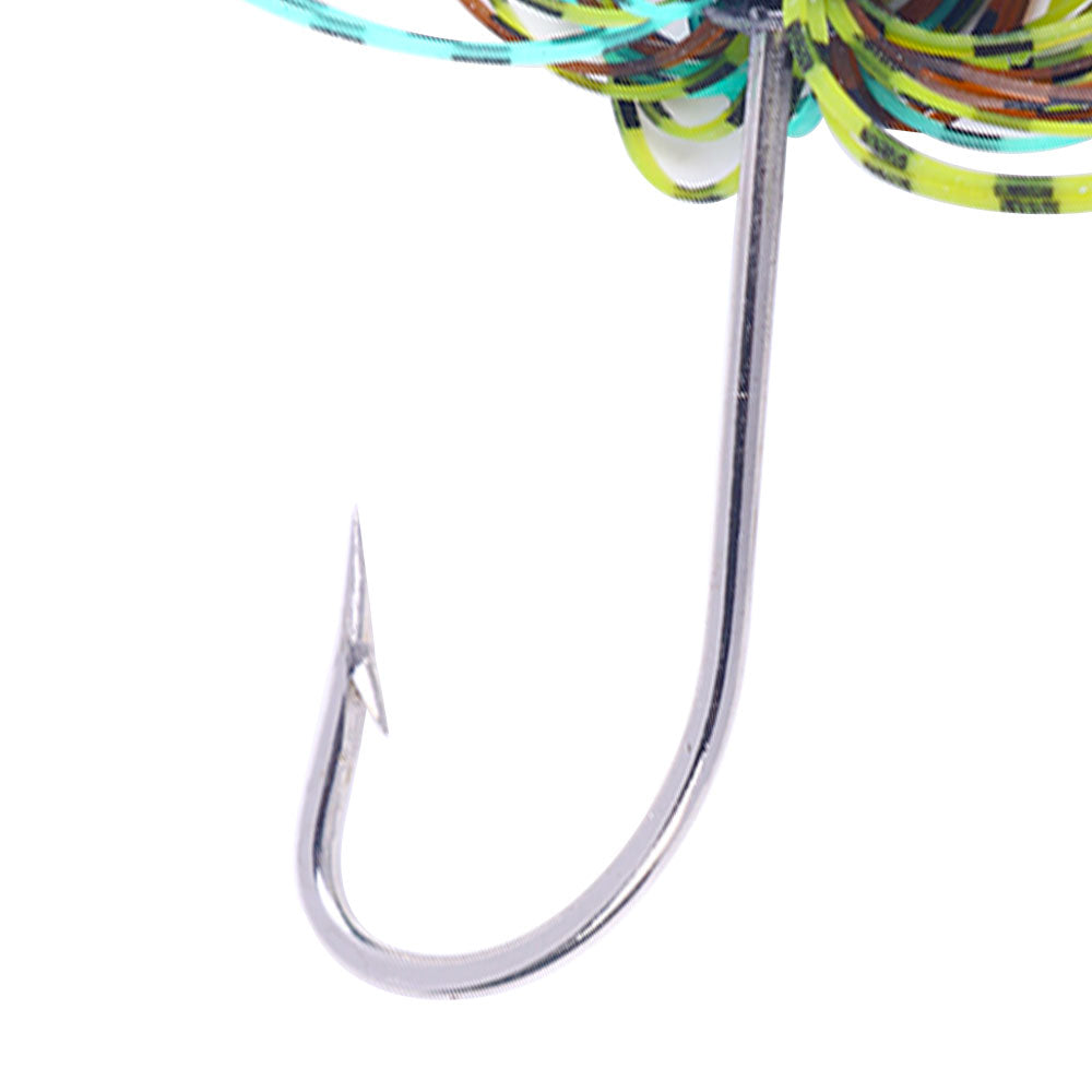 8CM 11.4GHENGJIA Swimbait with Skirt Tails Bass Jigs with Swivel SB052 –  Hengjia fishing gear