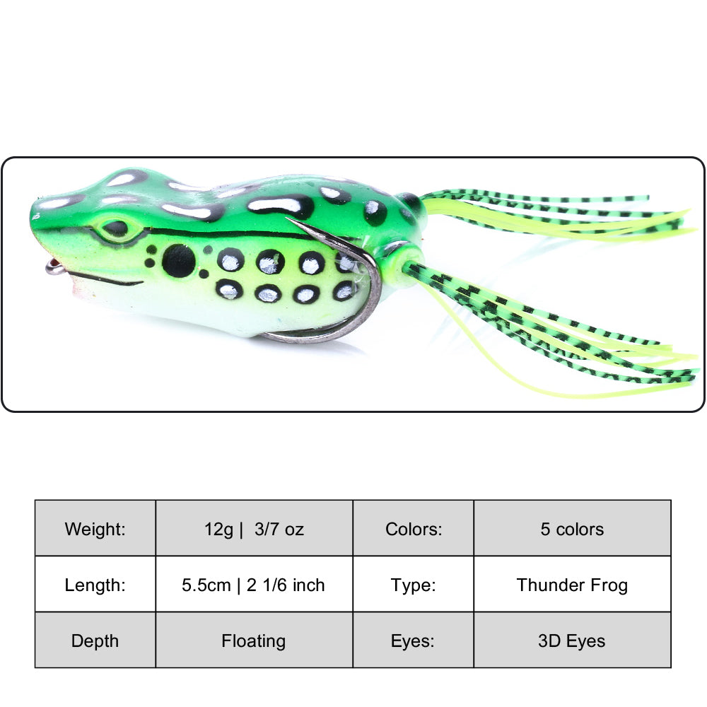 Frogs Soft Bait Fishing Lure
