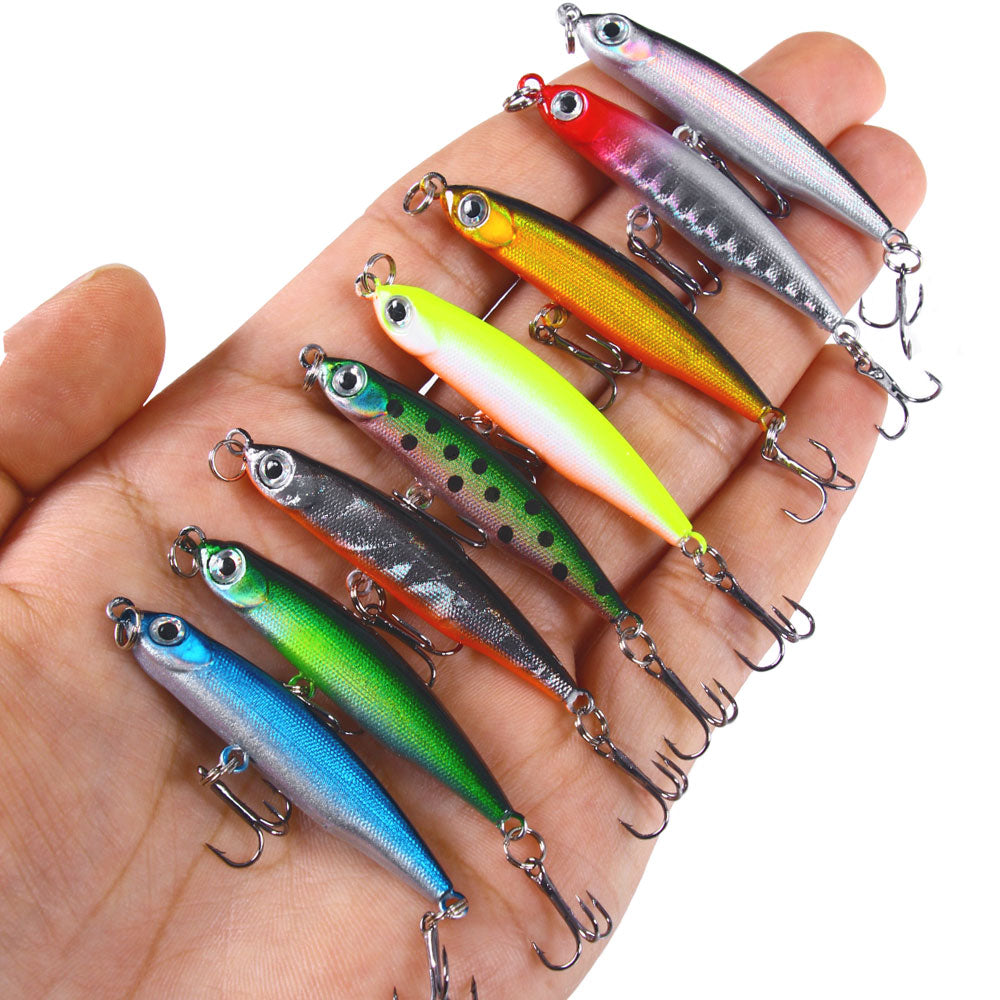 New Zealand abalone shell stick baits wooden handmade Top Water Wooden Tuna  Floating Pencil Boat Fishing Lures baits stickbaits