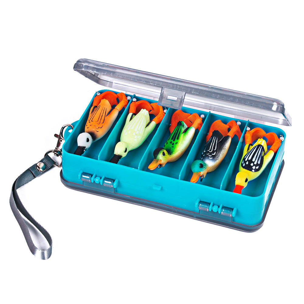  Yosoo Health Gear Fishing Tackle Box, Double Sided Fishing  Lure Box, Fishing Bait Storage Boxes, Fishing Tackle Case Container :  Sports & Outdoors