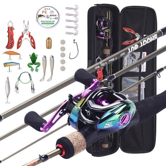 7.2:1 Ratio 19+1BB Fishing Rod and Reel Combo Kits