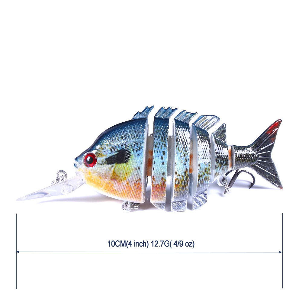 Jointed Fishing Lure Swimbaits Life-like Baits 6 Segments for HENGJIA –  Hengjia fishing gear