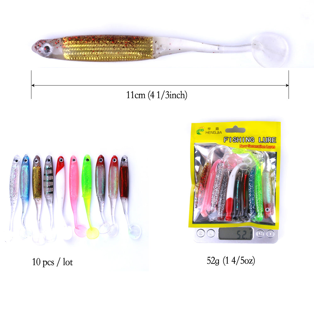 4 1/3in 1 4/5oz Soft Lure Baits