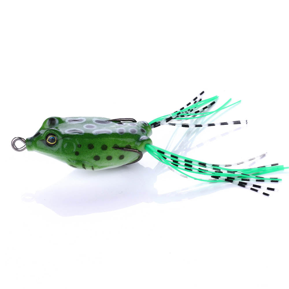 Frog Fishing Lure Soft Silicone Bass Fishing Lures With Weighted