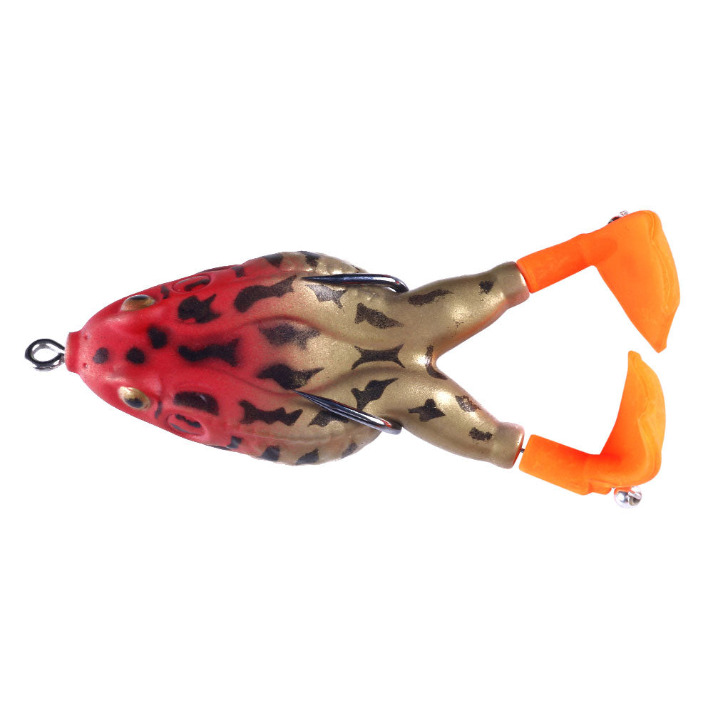 Double Propeller Frog Bait with Rotating Leg