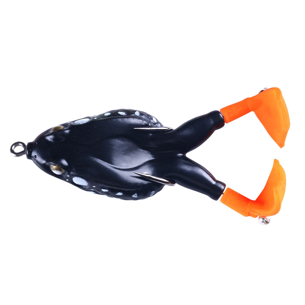 Double Propeller Frog Bait with Rotating Leg