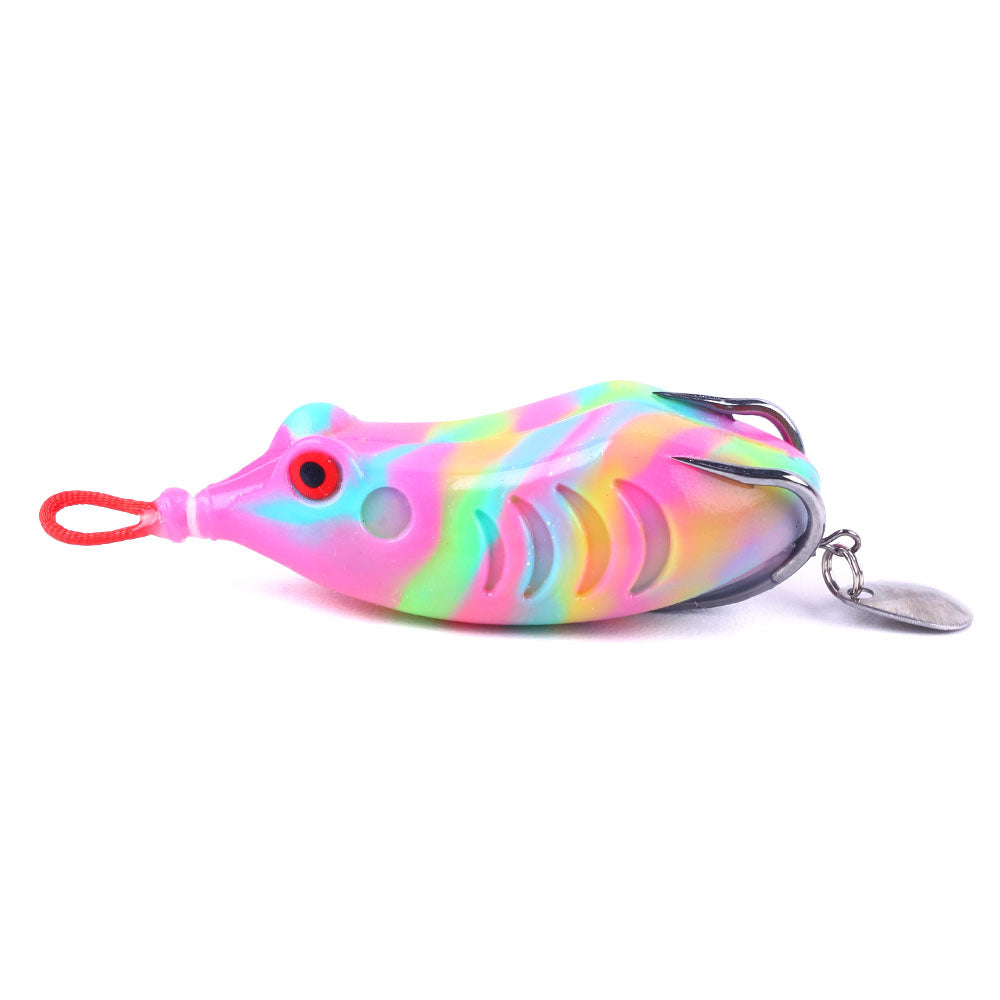 Frog Lure with Spinner Tail