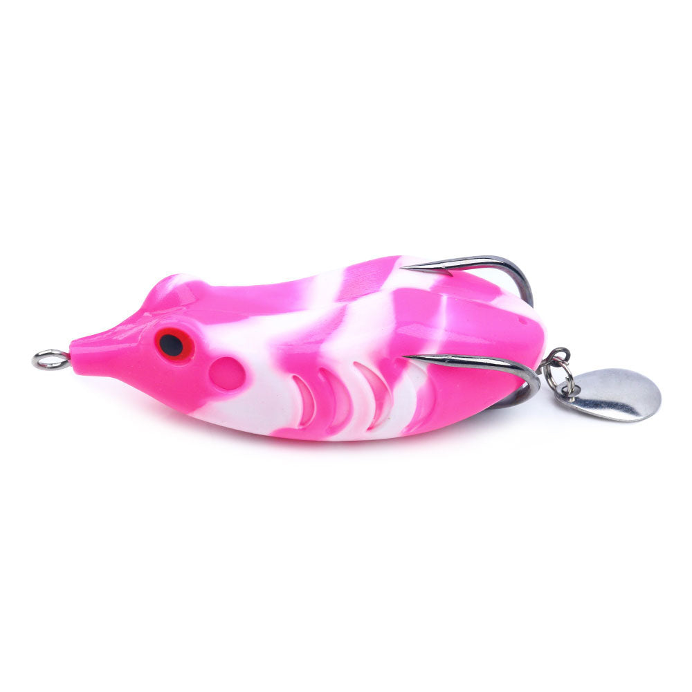 Frog Lure with Spinner Tail