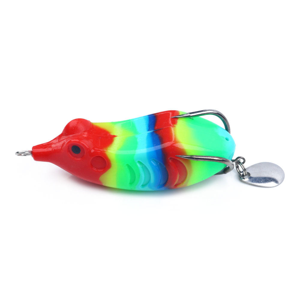 Frog Lure with Spinner Tail