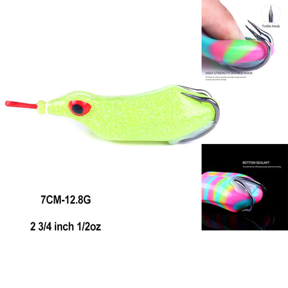 Frog Lure with Spinner Tail