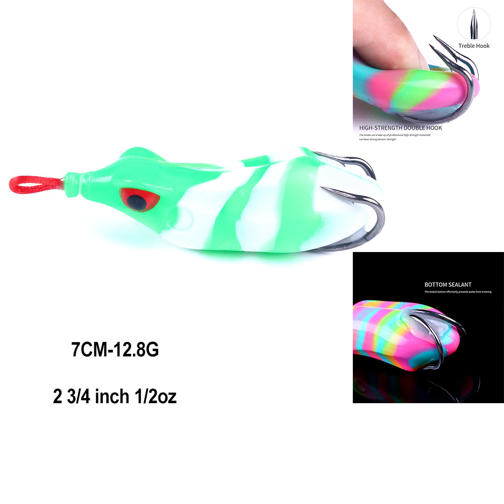 Frog Lure with Spinner Tail