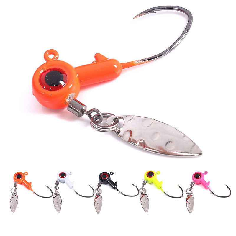 1 1/6in 5/8oz Jig Head Hooks 5pcs