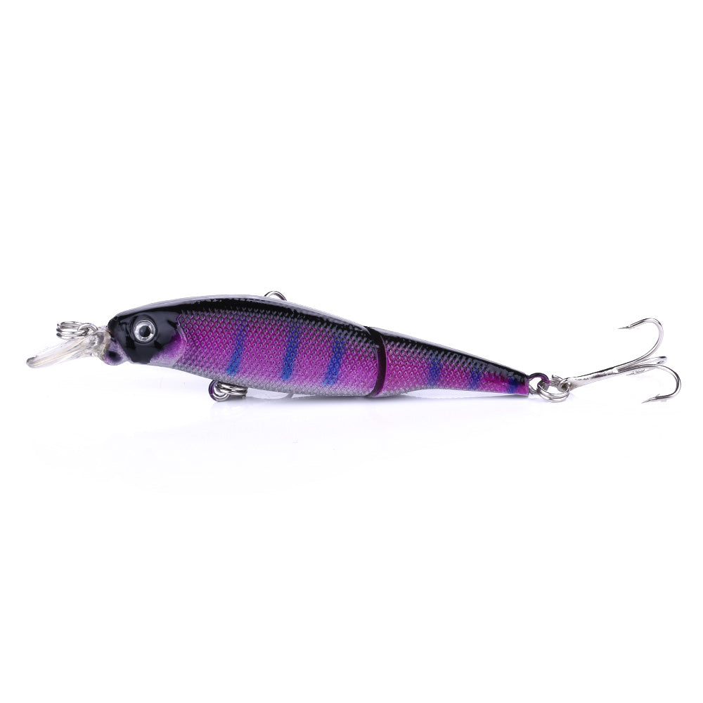 5PCS Blank Large Two Multi Jointed Swimbait 178MM 77G Trout Fishing Lure  Metal Connected Body Hard Glide Swimbait