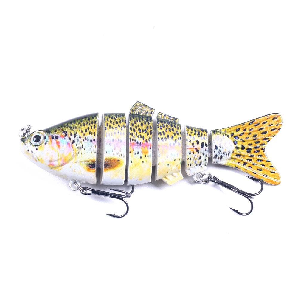 1pcs/3pcs Multi-jointed Pike Lure Minnow 23.5cm/46g Artificial Hard Baits  Jointed Fishing Lure Swimbait Wobblers 3 Colors