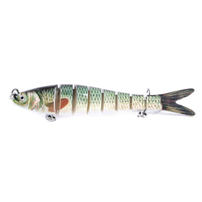 10CM 11.4G 8-Sectons Jointed Swimbait Lure