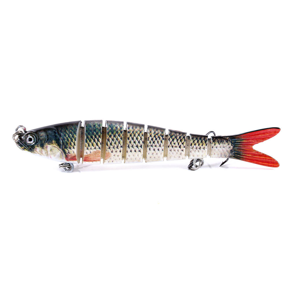 10CM 11.4G 8-Sectons Jointed Swimbait Lure