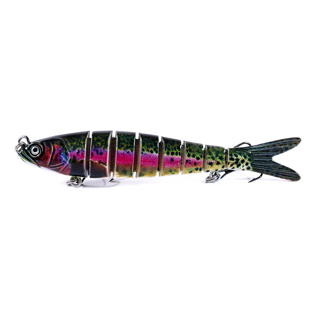 10CM 11.4G 8-Sectons Jointed Swimbait Lure