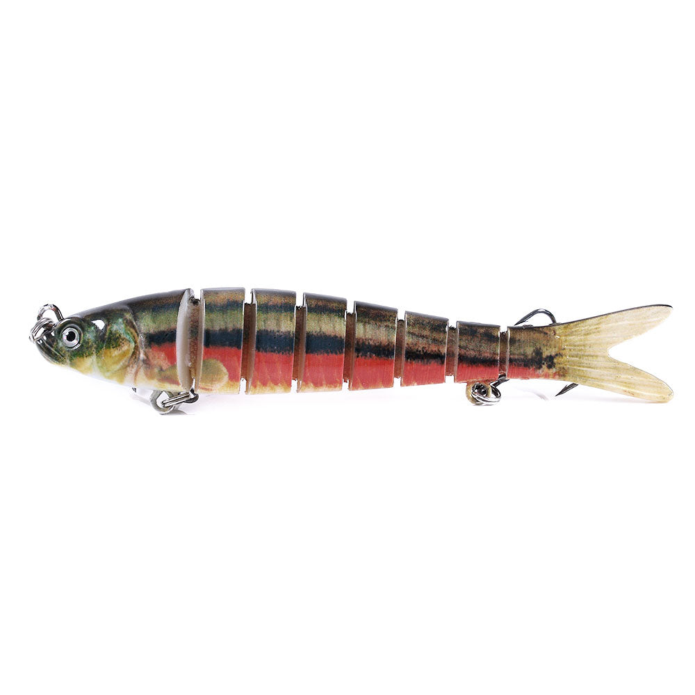 10CM 11.4G 8-Sectons Jointed Swimbait Lure
