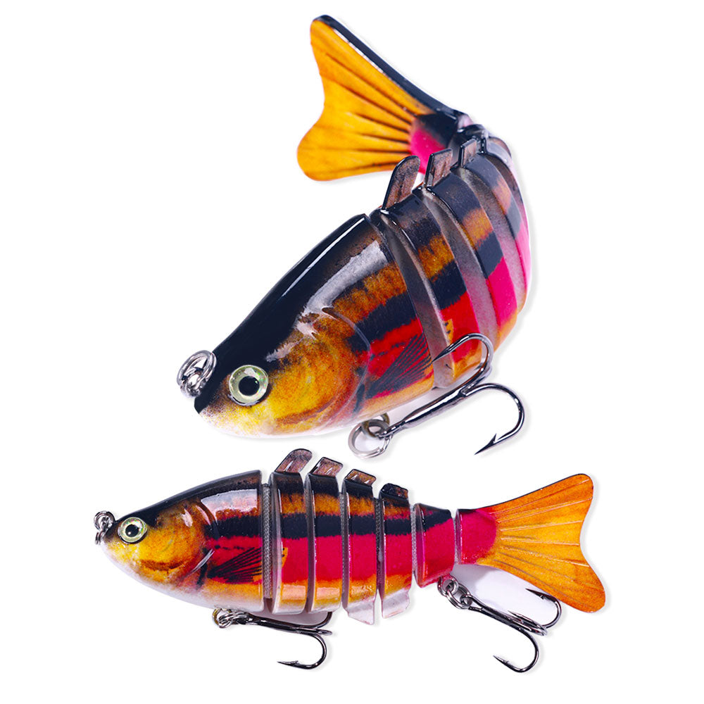 Hot Selling Artificial 90/110mm Realistic Hard 6 Segmented Fish Lure Multi  Jointed Fishing Lures Swim Bait Ocean Beach - China Fishing Lure and  Fishing Tackle price