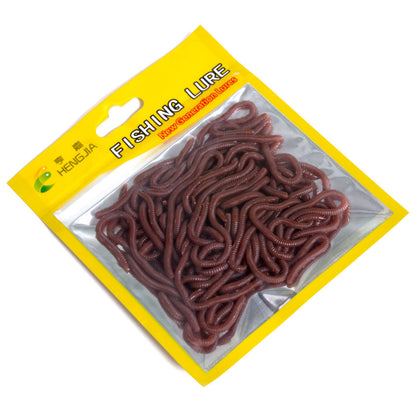Soft Lure Earthworm Bait 50pcs/lot